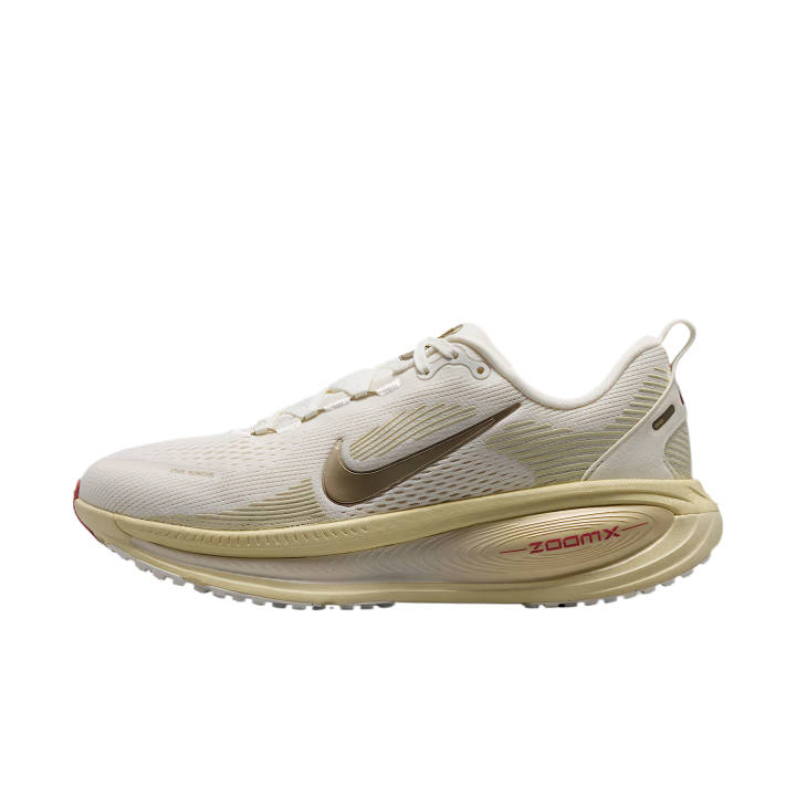 Nike Nike Vomero 18 Running Shoes Women's Low Top Sail White/Light Khaki/Hazelnut Brown/Metal Yellow Valley