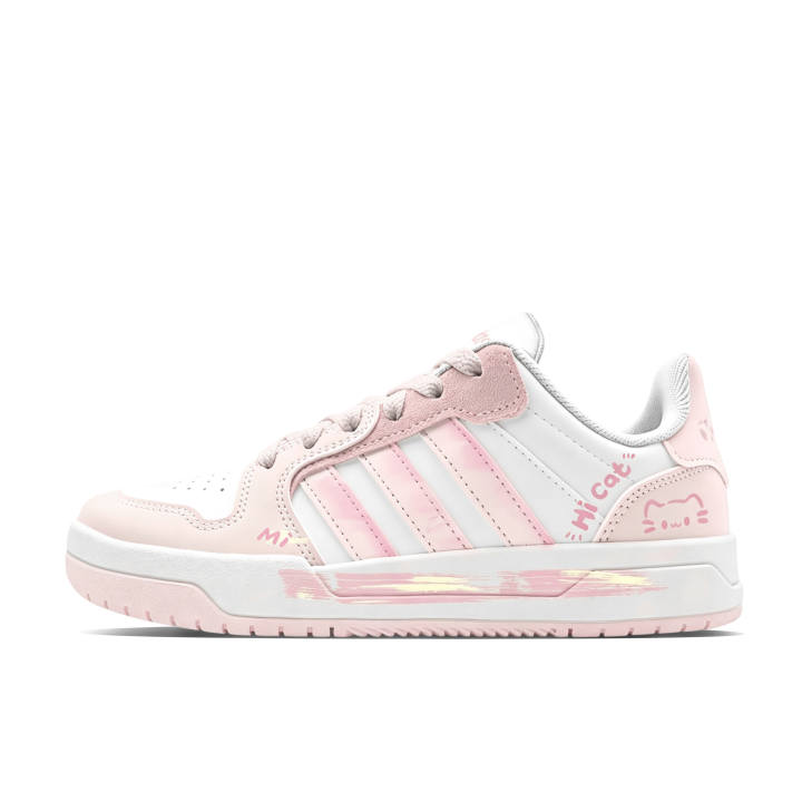 Adidas Adidas ENTRAP Skateboard Shoes Unisex Low Top Pink