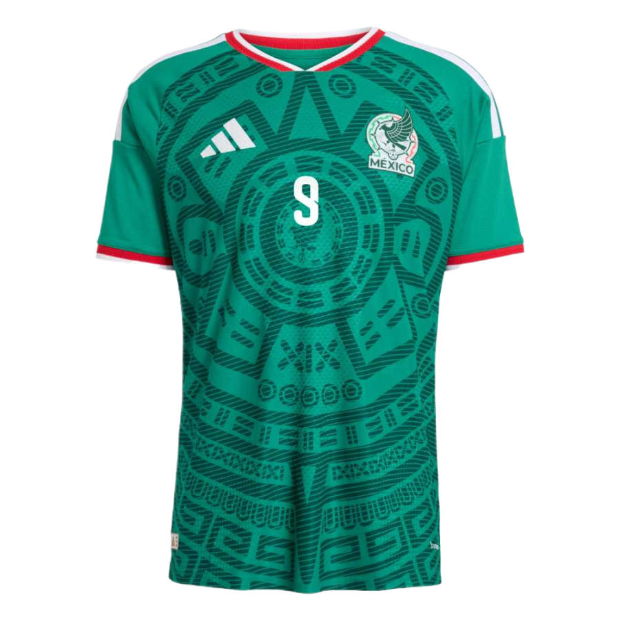Adidas Adidas Mexico National Team Soccer Jerseys Unisex Smoke Green V Neck Moderate
