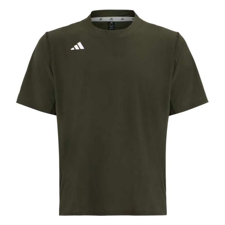 Adidas Adidas Adizero T Shirts Men's Night March Blue Crew Neck Moderate