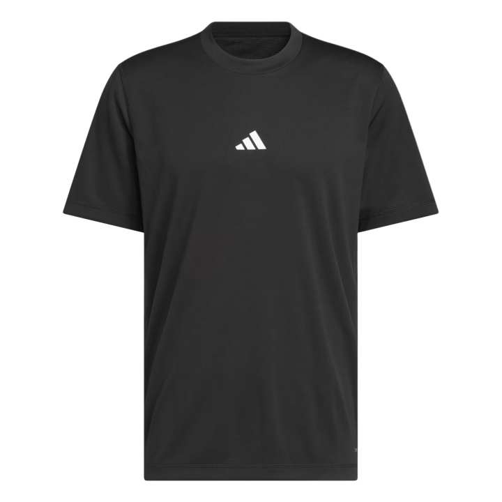Adidas Adidas T Shirts Men's Black Crew Neck Moderate