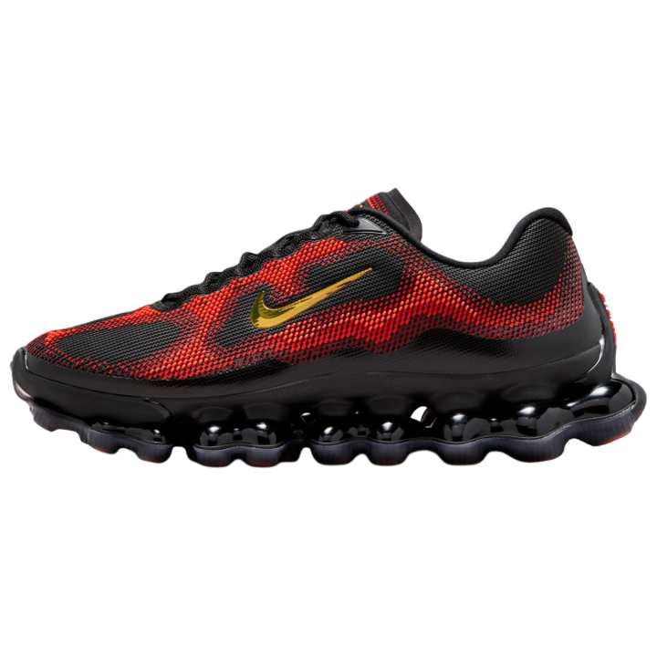 Nike Nike AIR LIQUID MAX Comfortable Low top Running Shoes Men's Black Gold