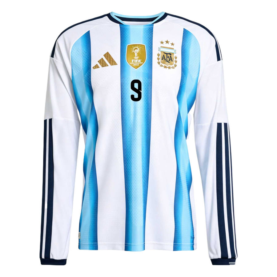 Adidas Adidas Argentina National Team Soccer Jerseys Unisex White/Snow Crystal Blue/Light Blue Moderate
