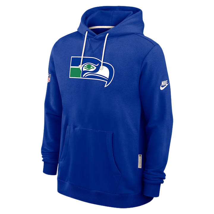 Nike Nike Dri Fit Sweatshirts Men's Royal Hooded Non Detachable Moderate
