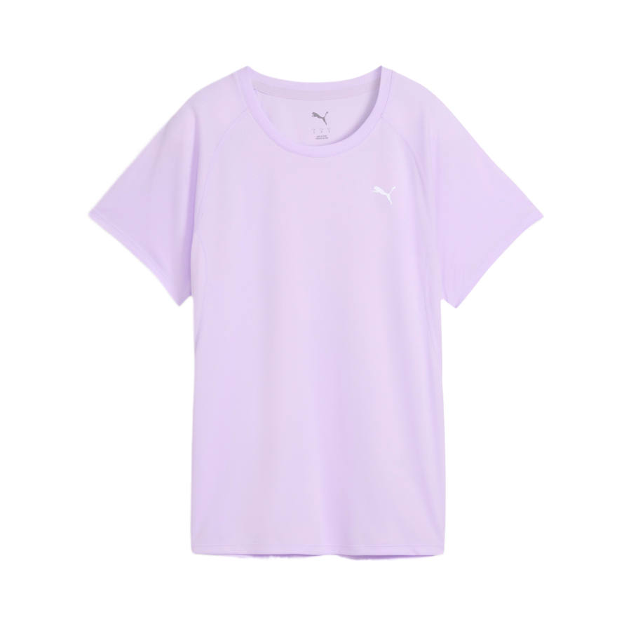 PUMA RUN VELOCITY Running T Shirts Women's Light Lavender Crew Neck Moderate Straight Fit