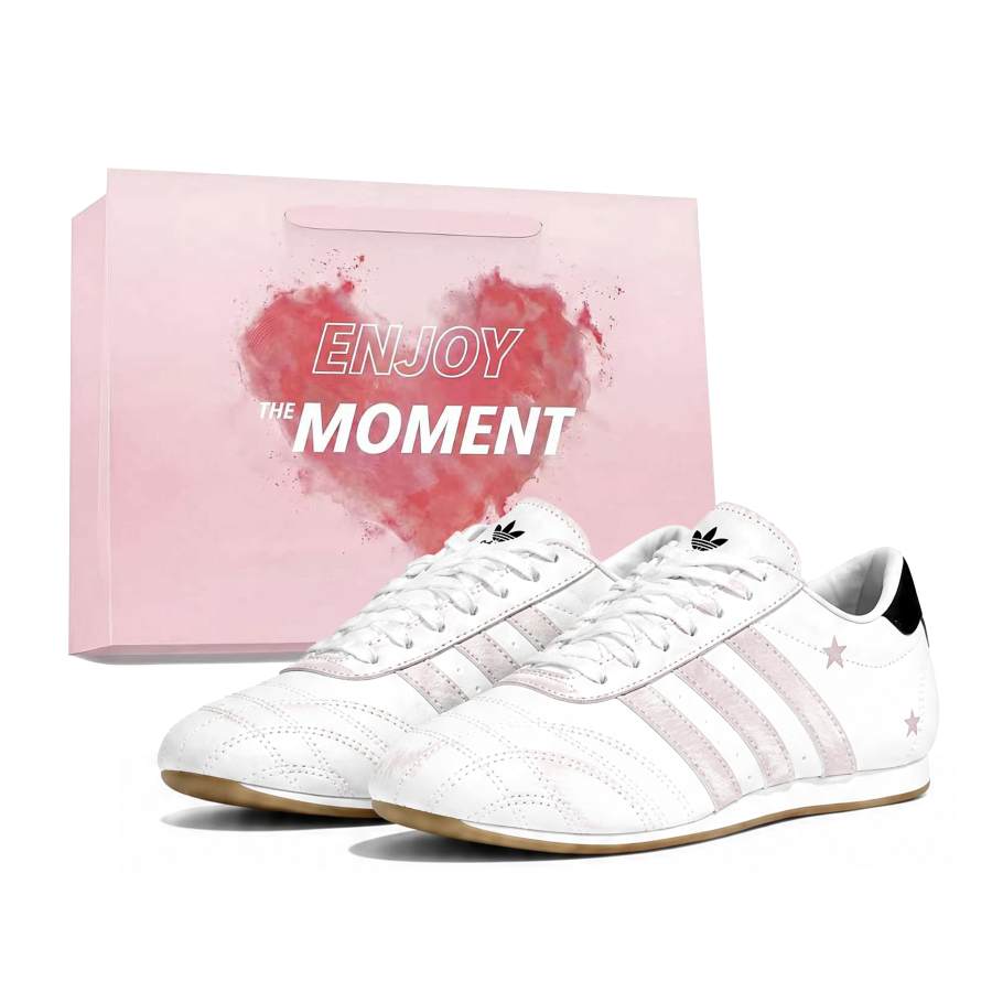 Adidas Originals Taekwondo Training Shoes Women's Low Top White/Pink
