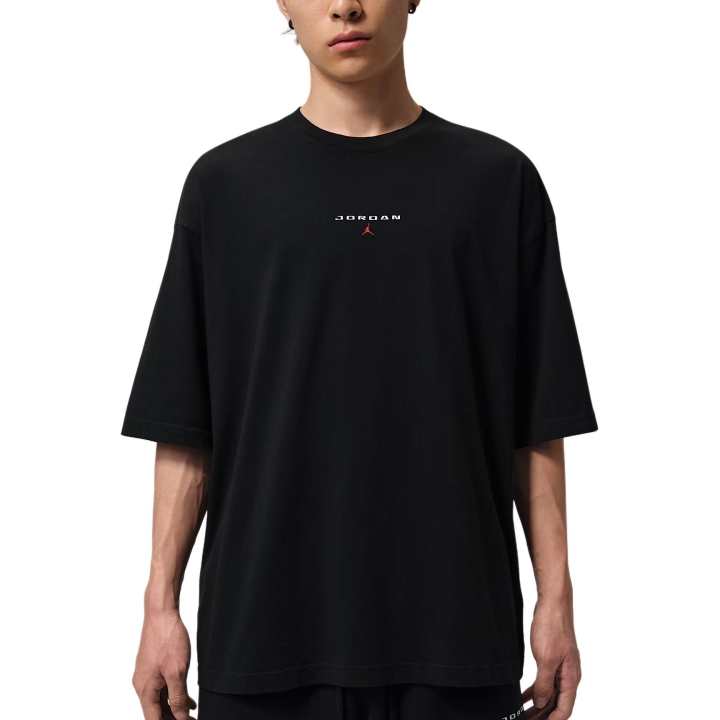 Jordan Jordan Flight Essentials T Shirts Men's Black Crew Neck Moderate