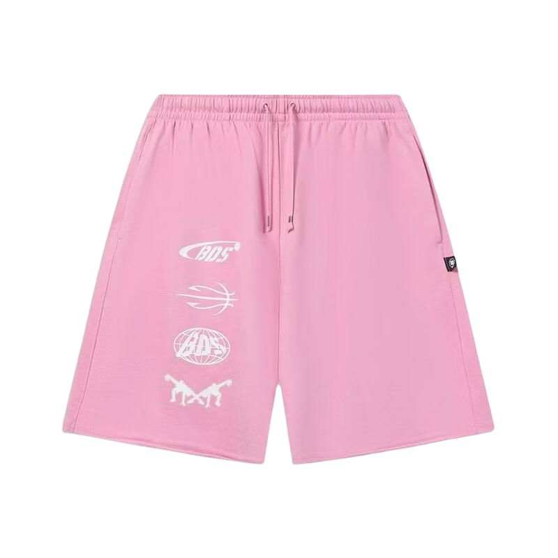 Li-Ning Li Ning Sports Shorts Men's Pink Moderate Straight Fit Pants