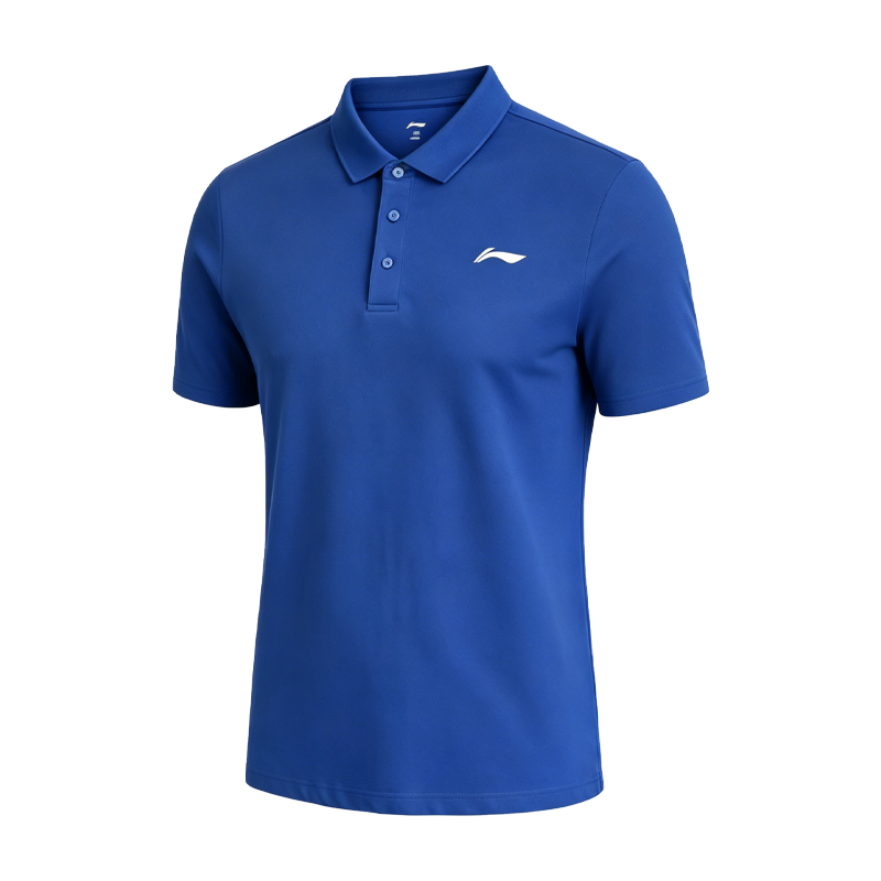 Li-Ning Li Ning Polo Shirts Unisex Green Purple Blue Polo Collar Thin