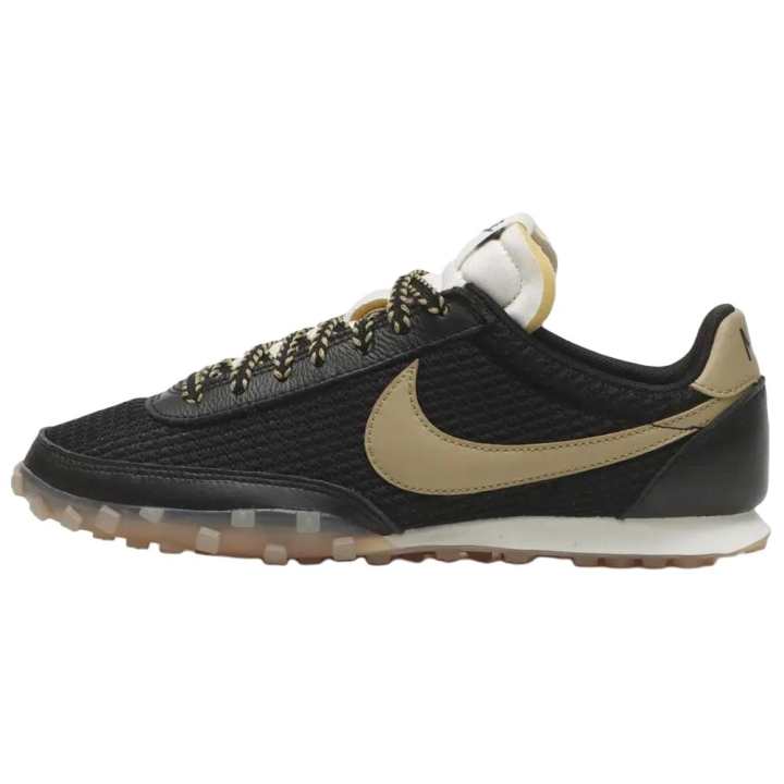 Nike Nike Waffle Racer Casual Shoes Men's Low Top Black White