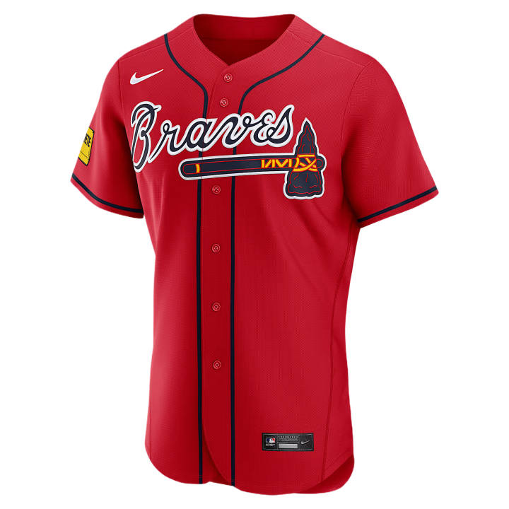 Nike Nike X MLB Sportswear Men's Red V Neck Moderate