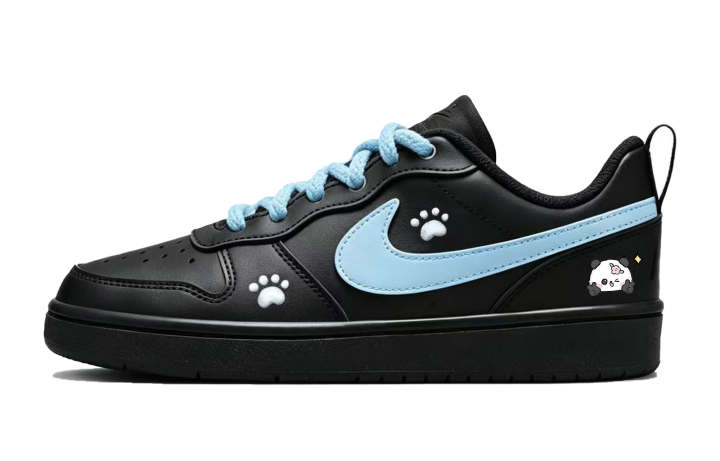 Nike Nike Court Borough 2 Skateboard Shoes Unisex Low Top Blue