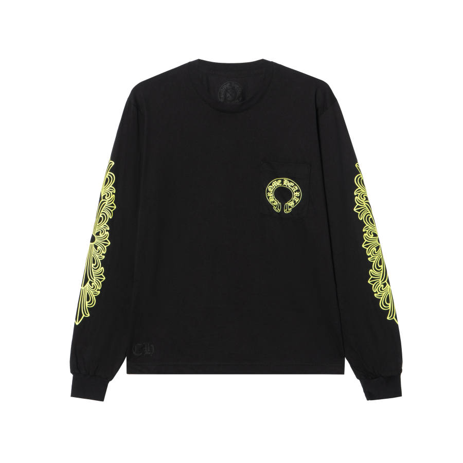 Chrome Hearts T Shirts Unisex Black Crew Neck Other