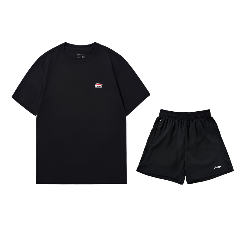 Li-Ning Li Ning Casual Sportswear Men's Crew Neck Moderate