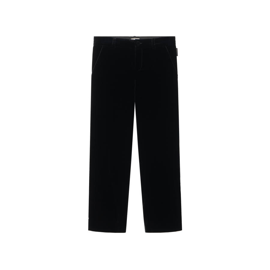 GUCCI Kids' Apparel, Solid Color Mid Rise Zip Closure Straight Fit Black Kids'