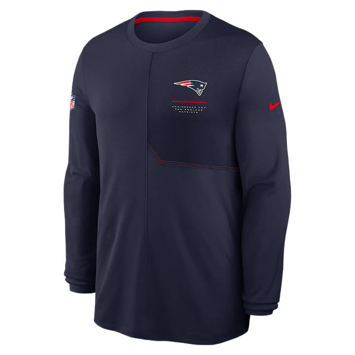 Nike Nike Dri Fit College T Shirts Men's Marine Crew Neck