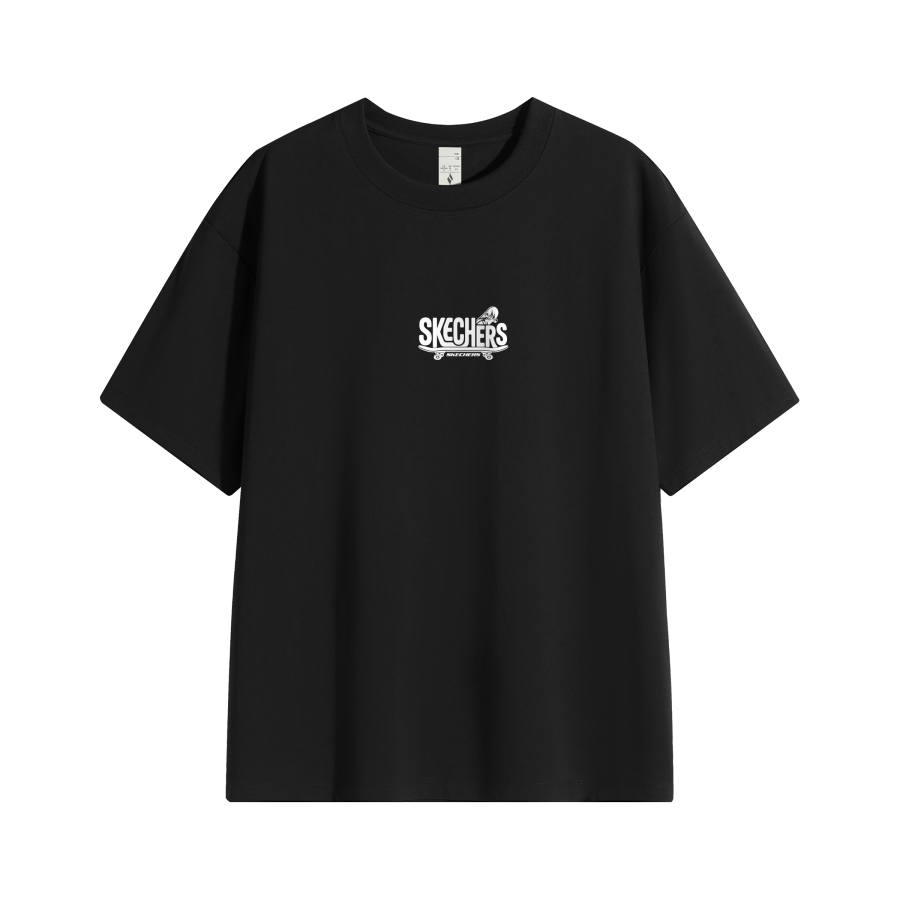 Skechers T Shirts Unisex Crew Neck Moderate Straight Fit