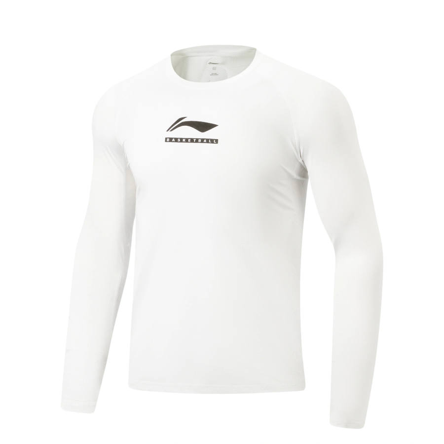 Li-Ning Li Ning Professional Basketball Collection Basketball Jerseys Men's White Crew Neck Moderate