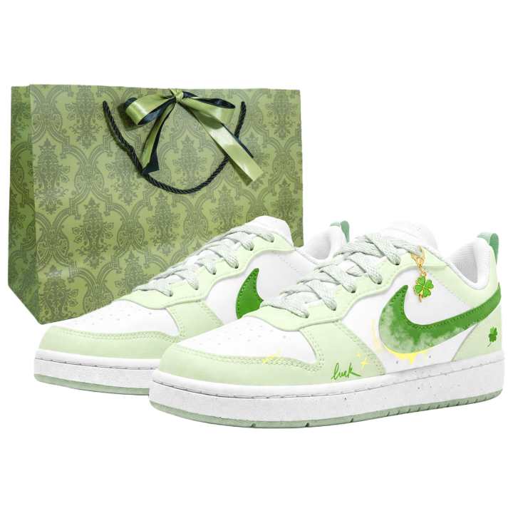Nike Nike Court Borough Skateboard Shoes Women's Low Top Green