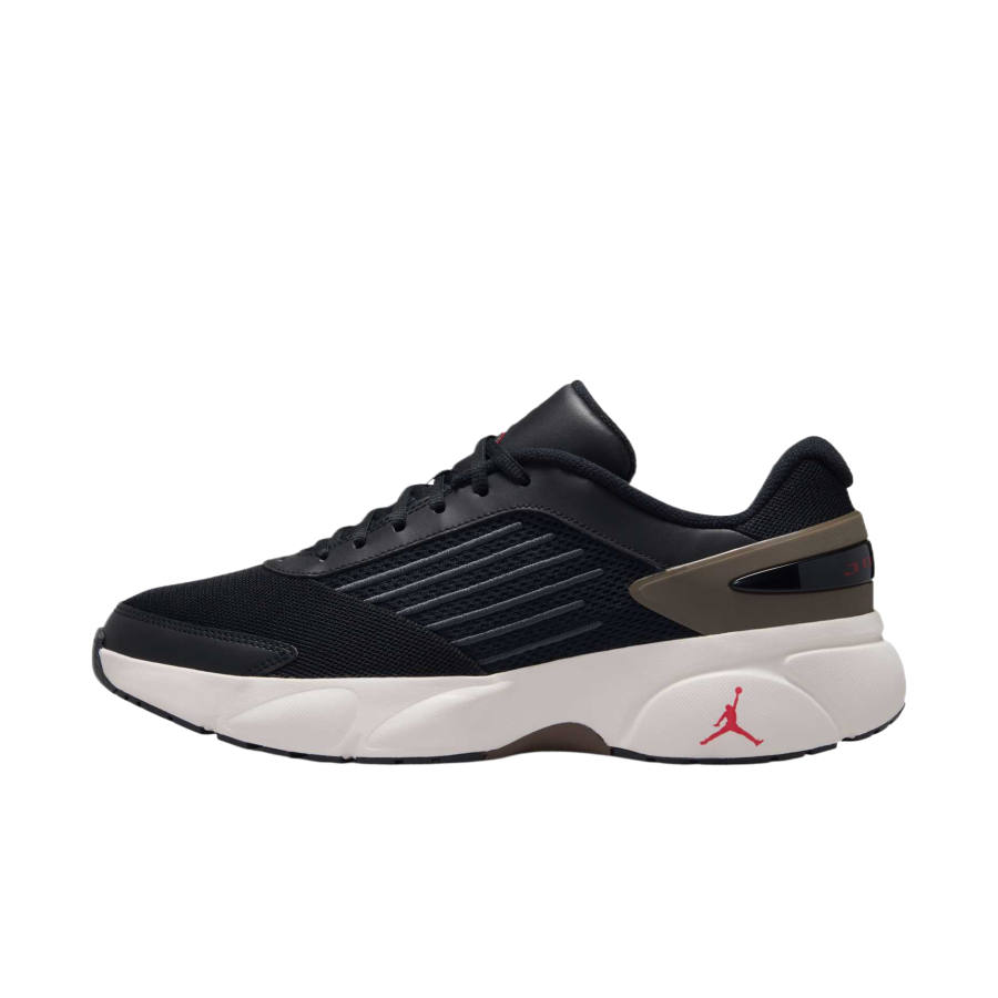 Jordan Jordan TRUNNER FLOW Running Shoes Men's Low Top Black/University Red/Palomino/Phantom Gray White/Coal Gray