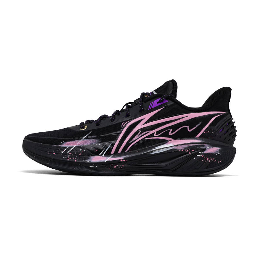 Li-Ning Li Ning Light Speed 4 Basketball Shoes Men's Low Top Black Pink