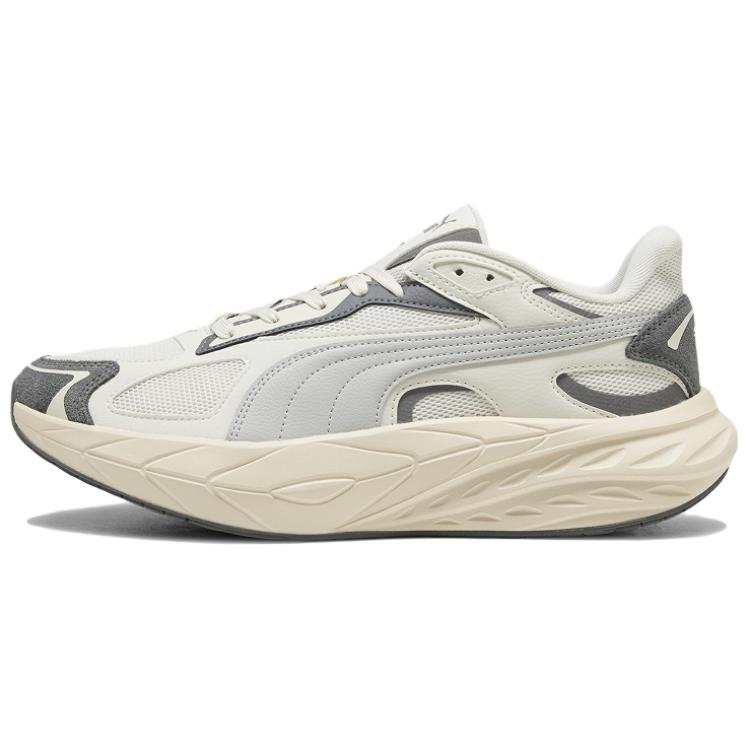 PUMA Hypnotic Running Shoes Unisex Low Top Gray White