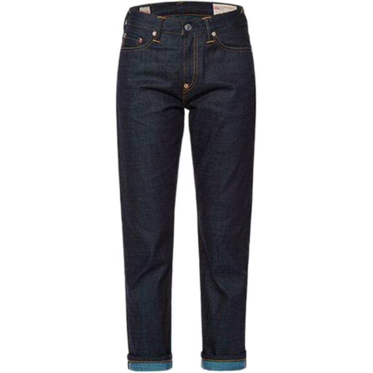 EVISU Tapered Pants Jeans Women's Denim Blue