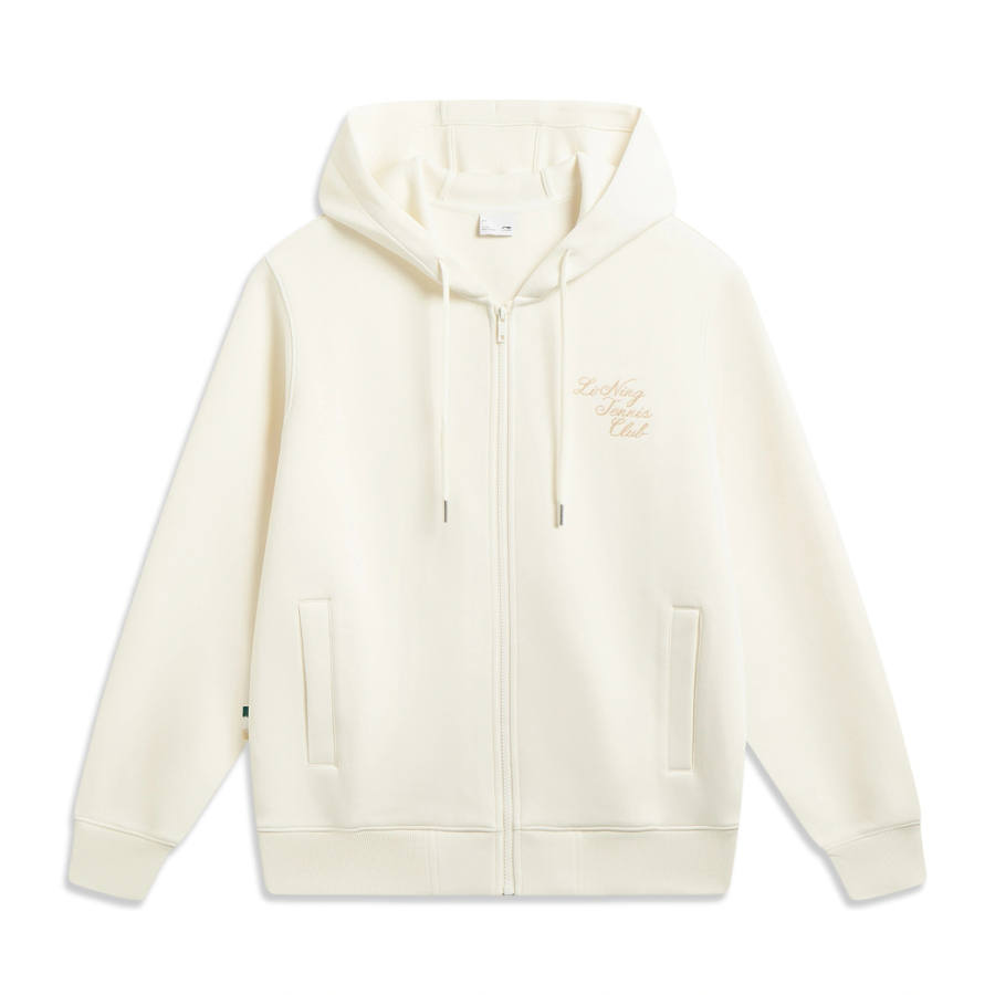 Li-Ning Li Ning Sports Life Collection Sweatshirts Men's Ecru Hooded Non Detachable Moderate
