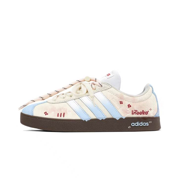 Adidas Adidas VL COURT 2.0 Skateboard Shoes Women's Low Top White/Blue