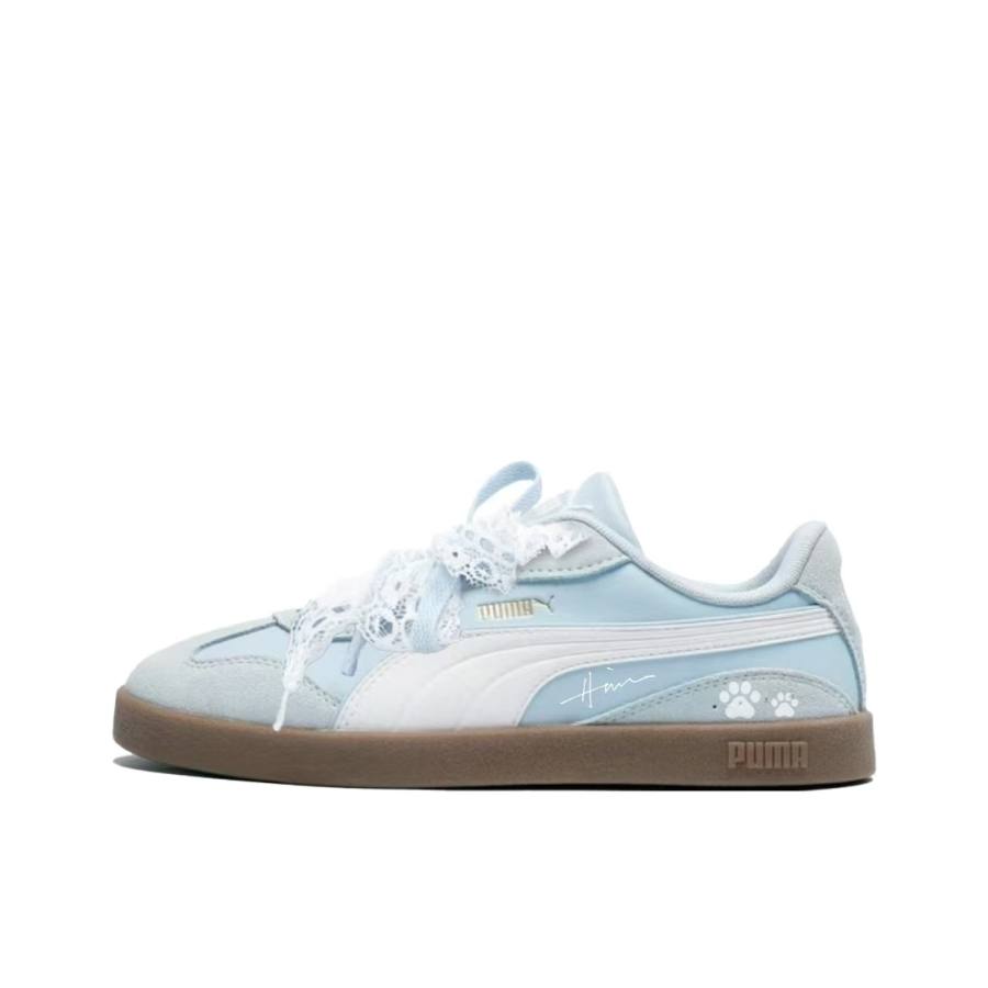 PUMA German Army Trainers Women's Low Top Blue