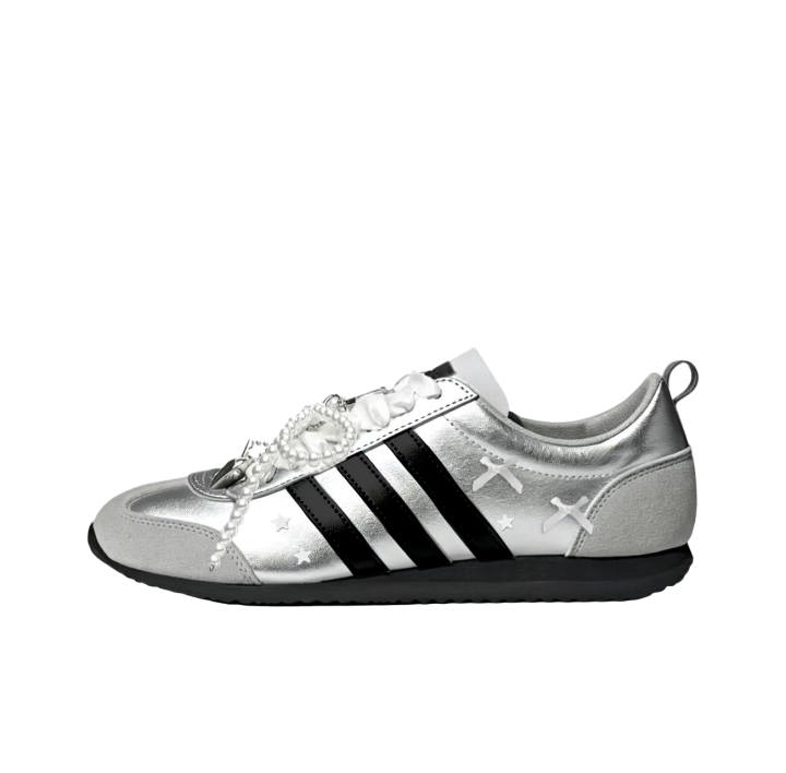 Adidas Adidas VS JOG 2.0 German Army Trainers Unisex Low Top Gray/Silver