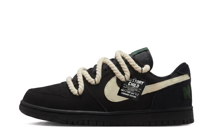 Nike Nike Big Skateboard Shoes Unisex Low Top Black