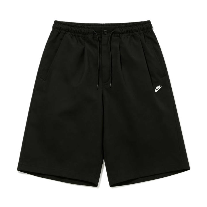 Nike Nike Sportswear Club Casual Shorts Men's Black/White Straight Fit Pants