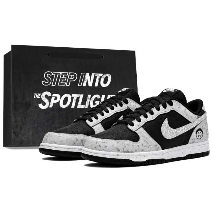 Nike Nike Big Skateboard Shoes Men's Low Top White