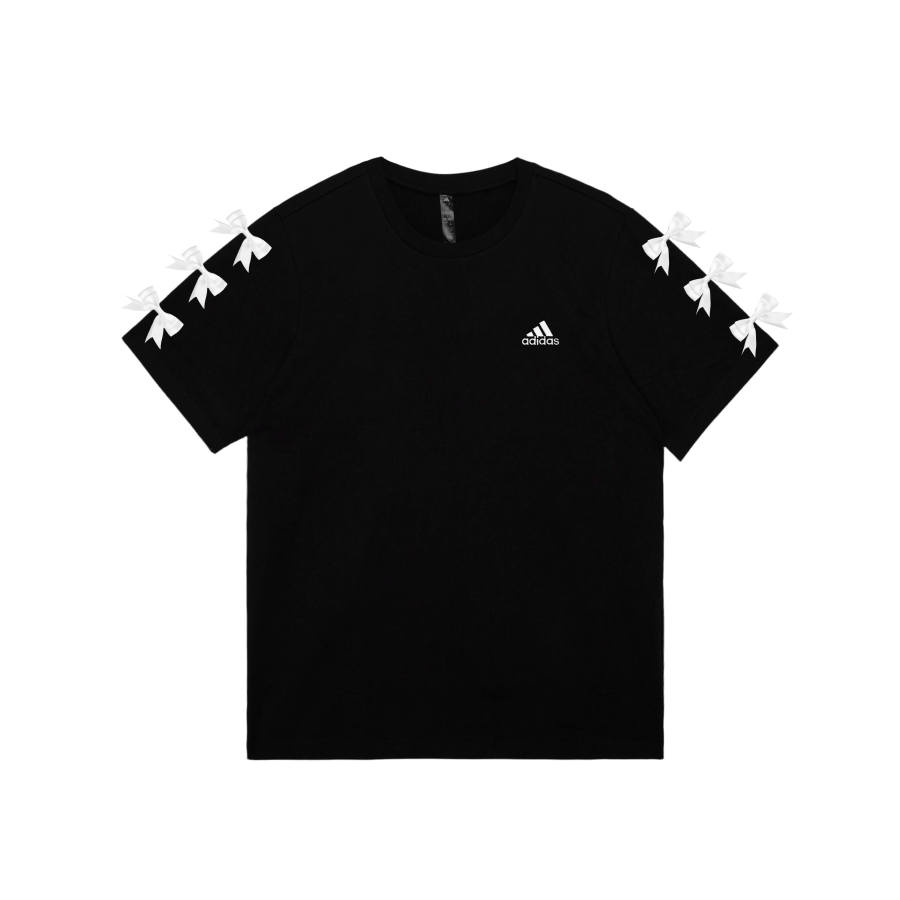 Adidas Adidas MUST HAVES T Shirts Unisex Black Crew Neck Moderate Straight Fit