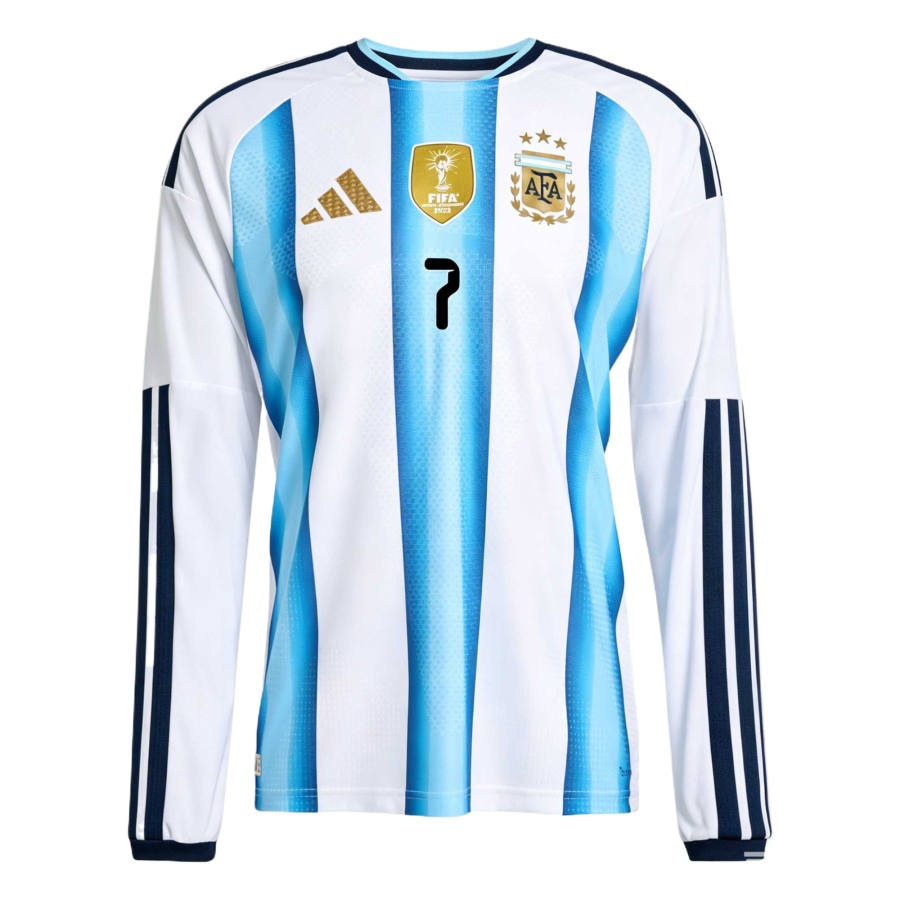 Adidas Adidas Argentina National Team Soccer Jerseys Unisex White/Snow Crystal Blue/Light Blue Moderate