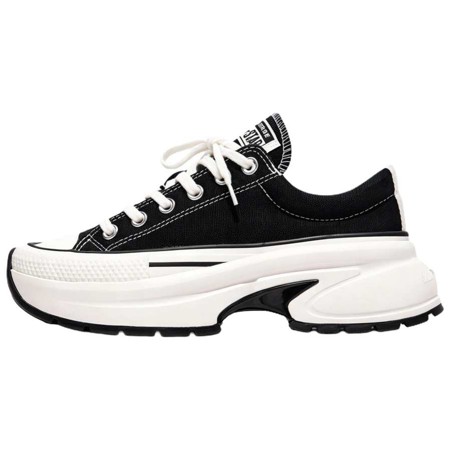 Converse Run Star Crush Casual Shoes Women's Low Top Black White
