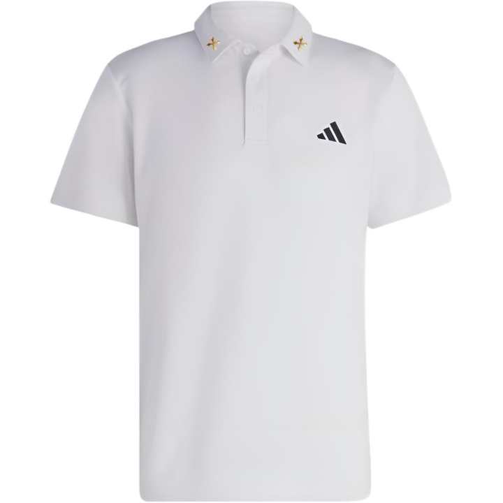 Adidas Adidas Tennis Polo Shirts Unisex White Moderate