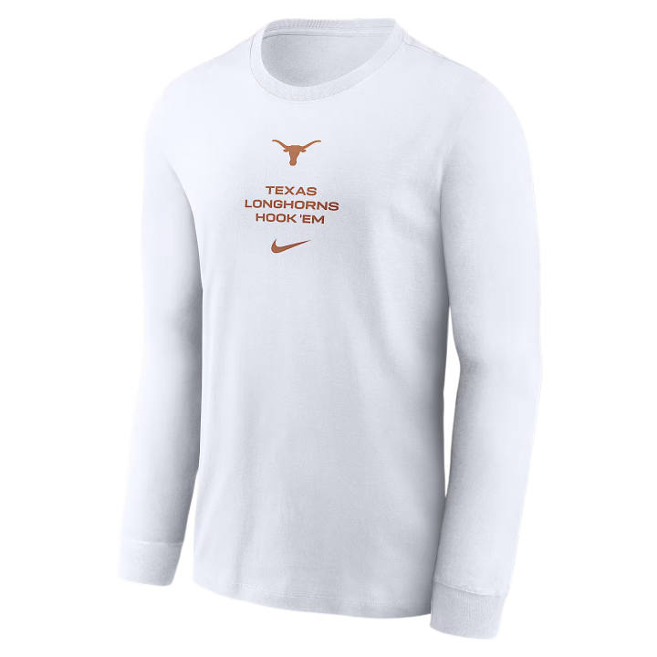 Nike Nike Dri Fit College T Shirts Men's White Crew Neck