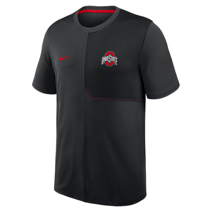 Nike Nike Dri Fit College T Shirts Men's Black Crew Neck