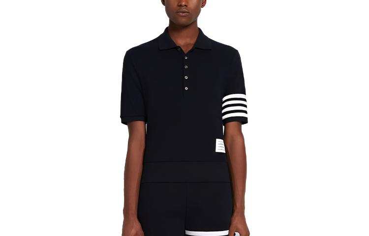 THOM BROWNE THOM BROWNE· Polo Shirt Men's Marine Blue