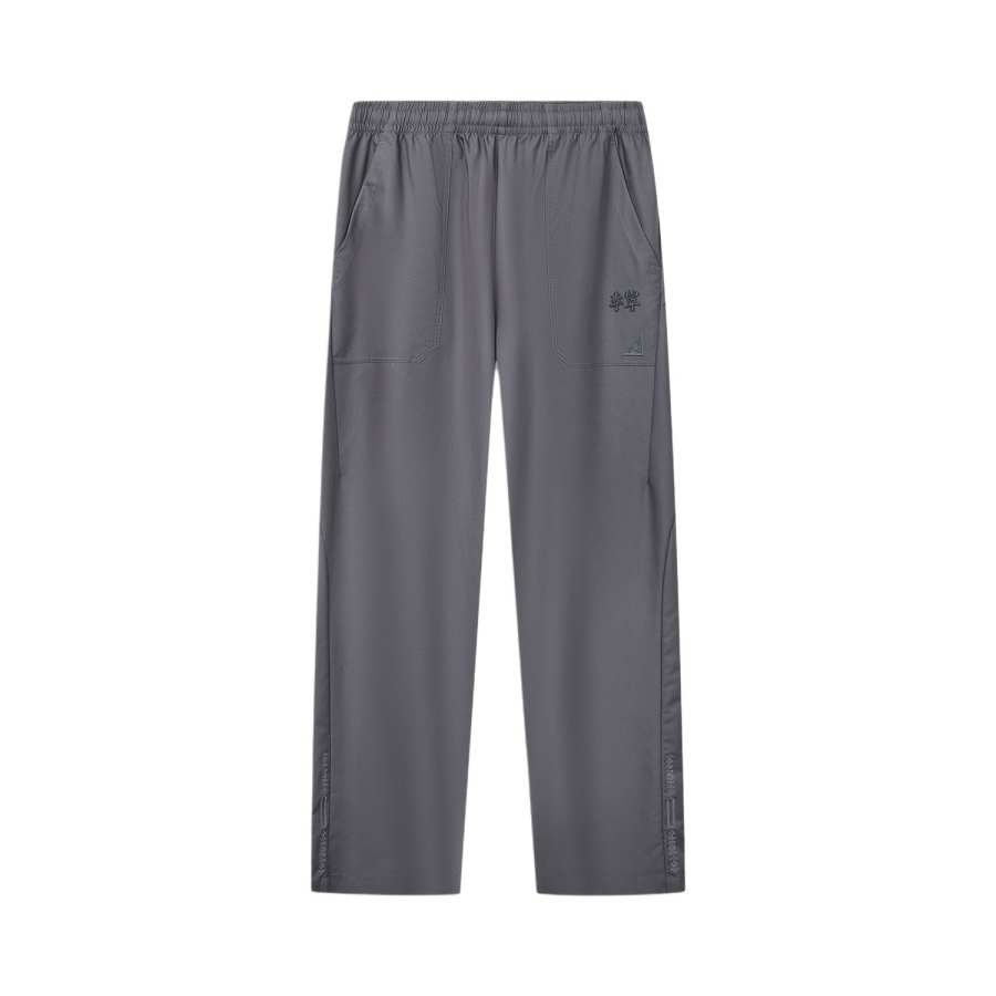Li-Ning Li Ning Sports Life Collection Sports Pants Men's Meteorite Gray Moderate Straight Fit Pants