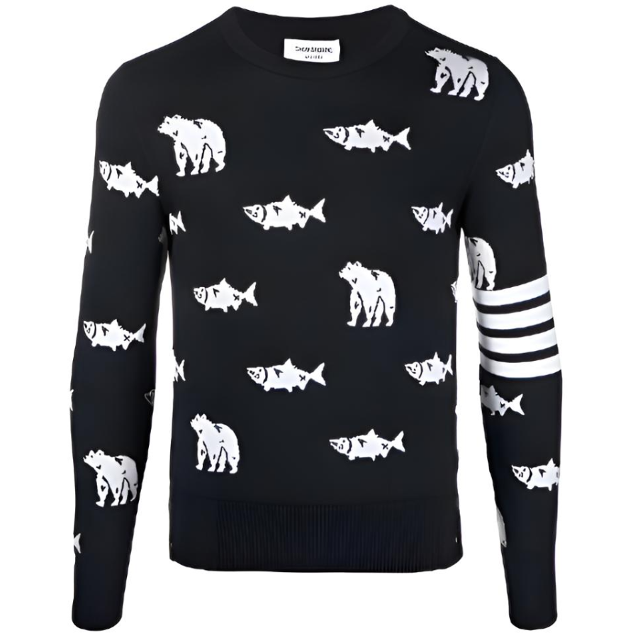 THOM BROWNE THOM BROWNE· FW21 Sweater Men's Black