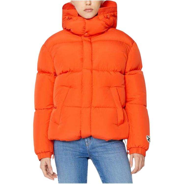 DIESEL DIESEL FW22 Down Jacket Unisex Orange