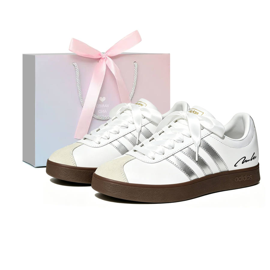 Adidas Adidas VL COURT 2.0 Skateboard Shoes Women's Low Top Black