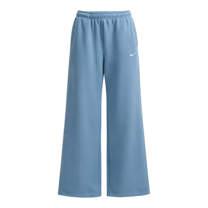 Nike Nike Knitted Sweatpants Women's Work Blue/Sail White Moderate Wide Leg Pants