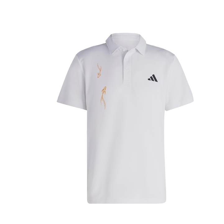 Adidas Adidas Polo Shirts Unisex White Moderate