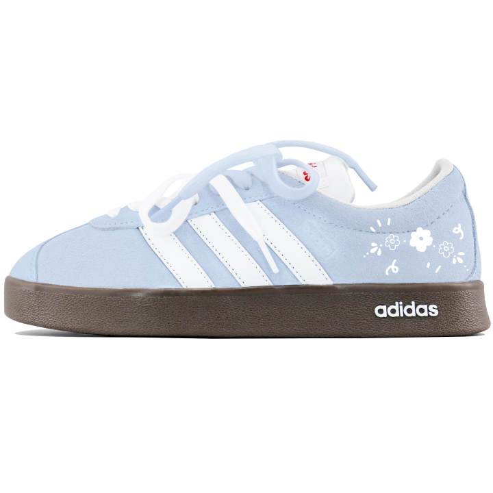 Adidas Adidas VL COURT 2.0 Skateboard Shoes Unisex Low Top White