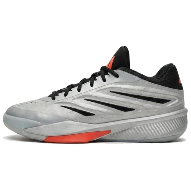 Adidas Adidas Crazy Energy+ Basketball Shoes Unisex Low Top Silver Black