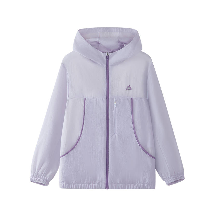 FILA KIDS Sun Protection Clothing Loose Fit Light Purple Kids'
